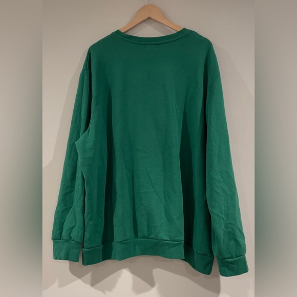 Holiday Time Ugly Christmas Sweater/Sweatshirt - Green, Mens 3XL/Fits Women’s 4X - Picture 5 of 7